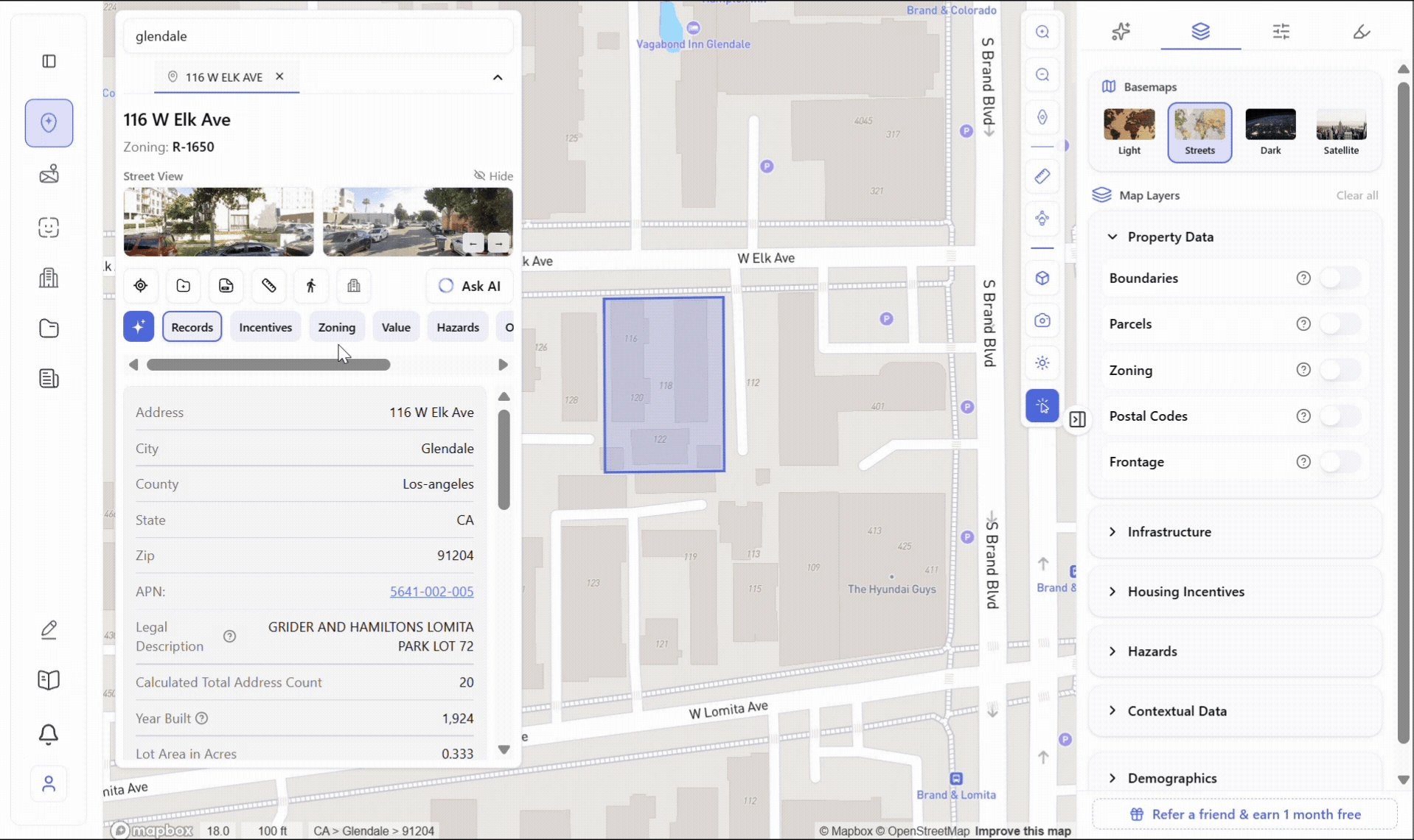 Expanded Zoning Data