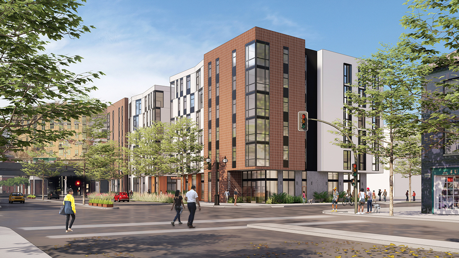 Building Permits Filed for 66-Unit Affordable Housing Project at 430 Broadway in Oakland