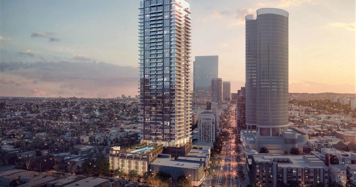 Draft EIR Published for Onni Group's 46-Story Residential Tower on Wilshire Boulevard