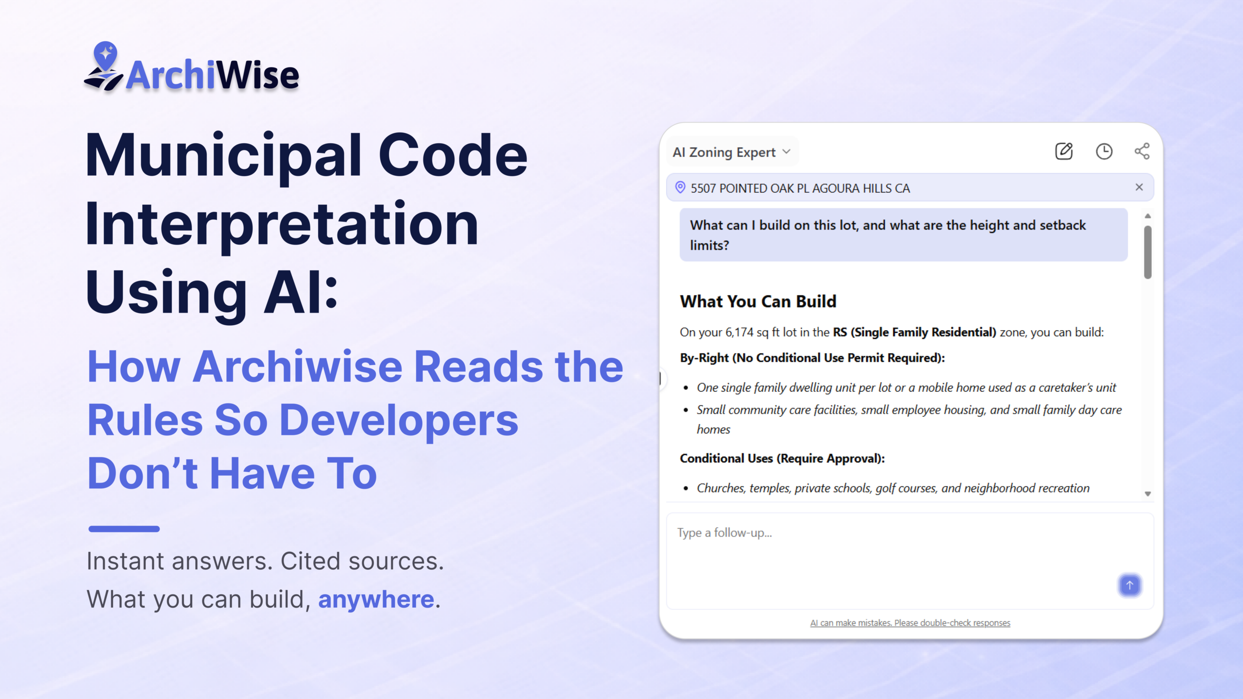 Municipal Code Interpretation Using AI: How ArchiWise AI Reads the Rules So Developers Don’t Have To