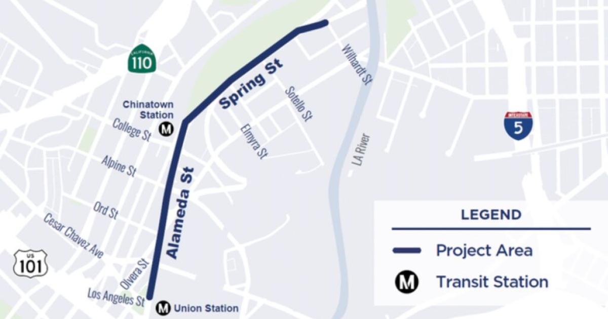 Los Angeles to Implement Street Safety Project in Chinatown, Adding Protected Bike Lanes