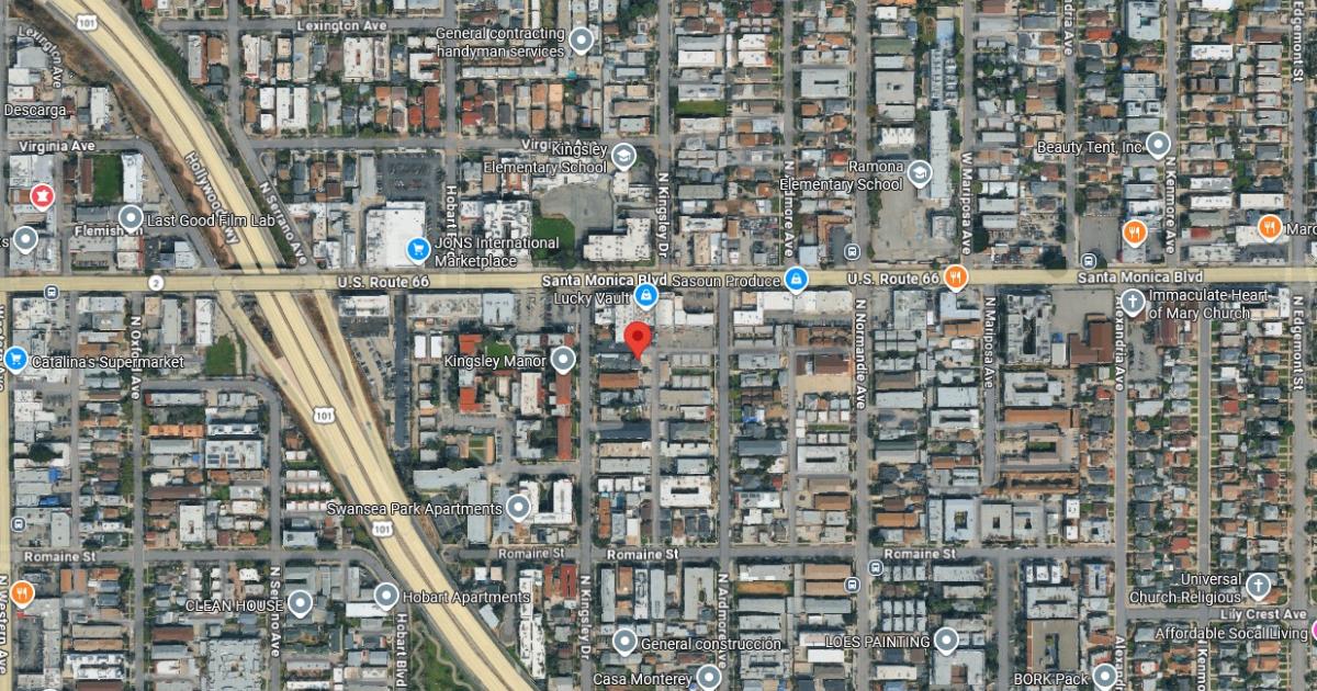 Five-Story Affordable Housing Project Proposed for East Hollywood Site
