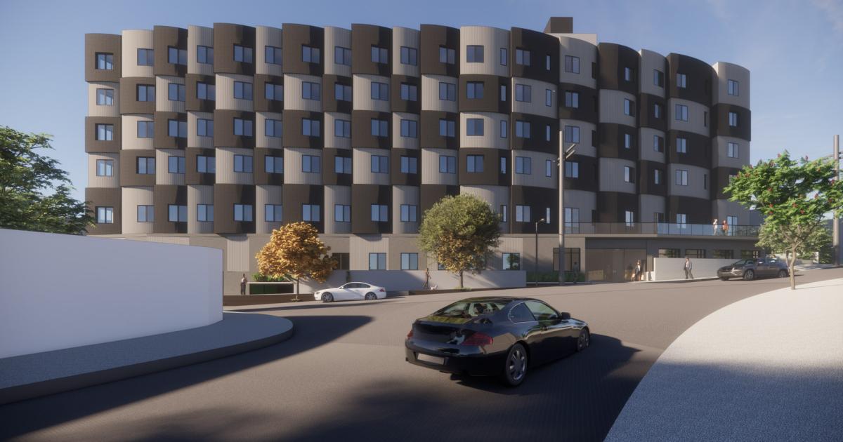 Vertical Construction Progresses for 189-Unit Affordable Housing Project in Echo Park