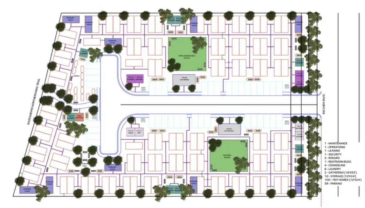 Vignocchi Proposes 100-Unit Affordable Tiny Home Community in Sacramento