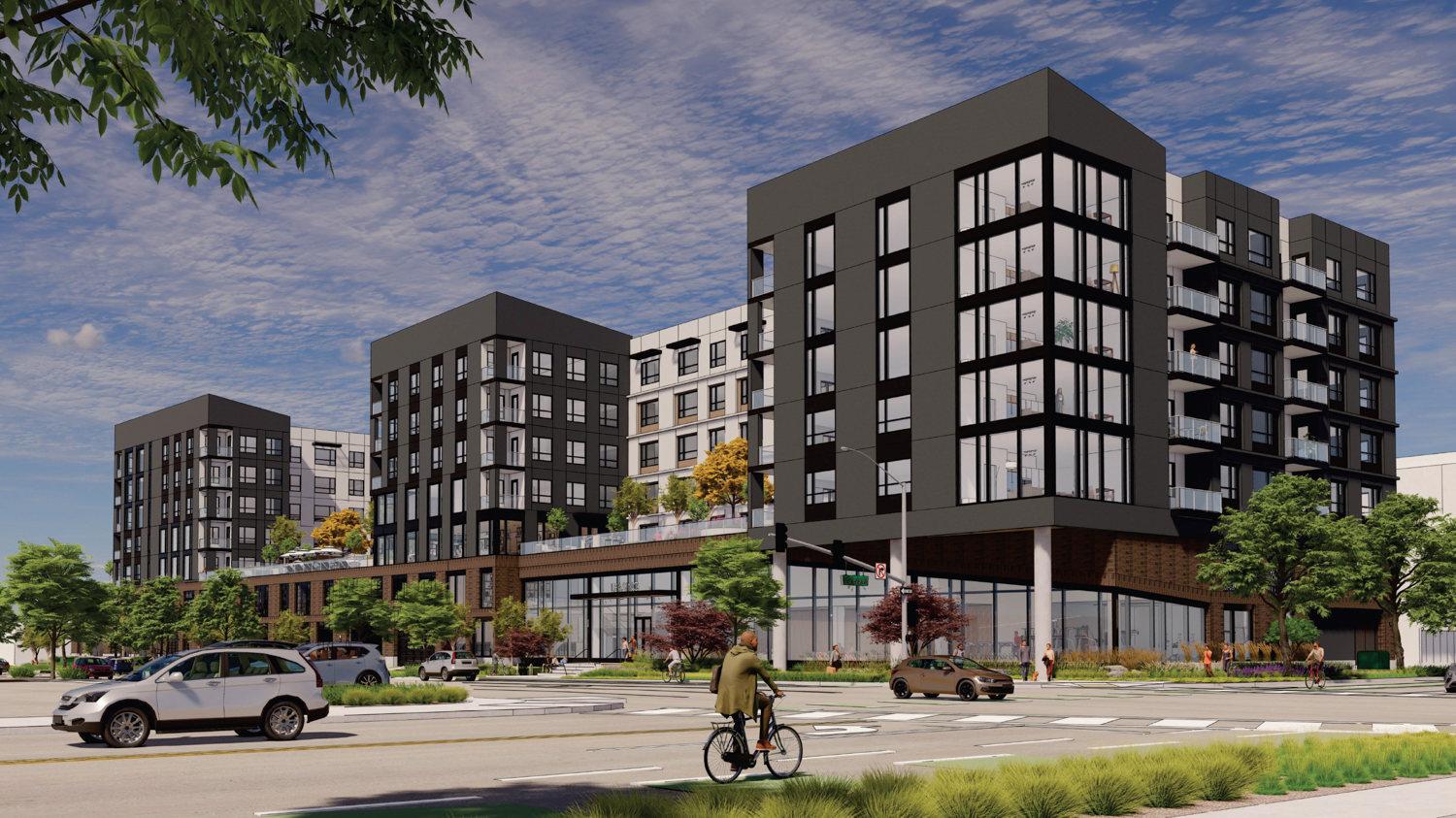 Palo Alto Architectural Review Board Considers Reduced Plans for 273-Unit Fabian Way Apartment Project