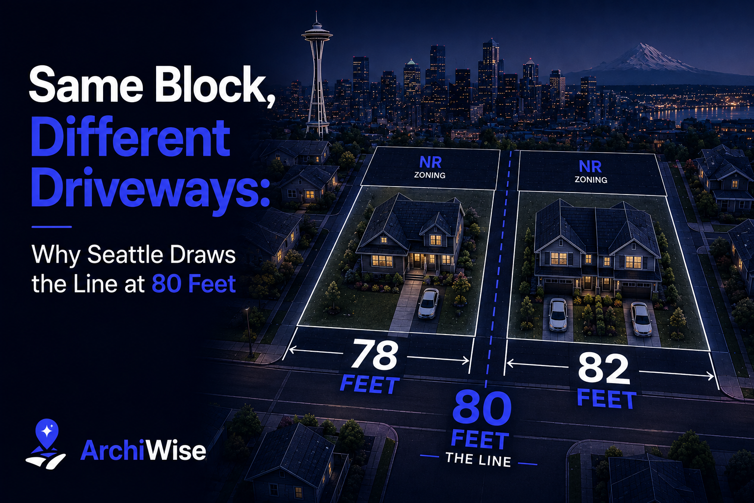 Same Block, Different Driveways: Why Seattle Draws the Line at 80 Feet