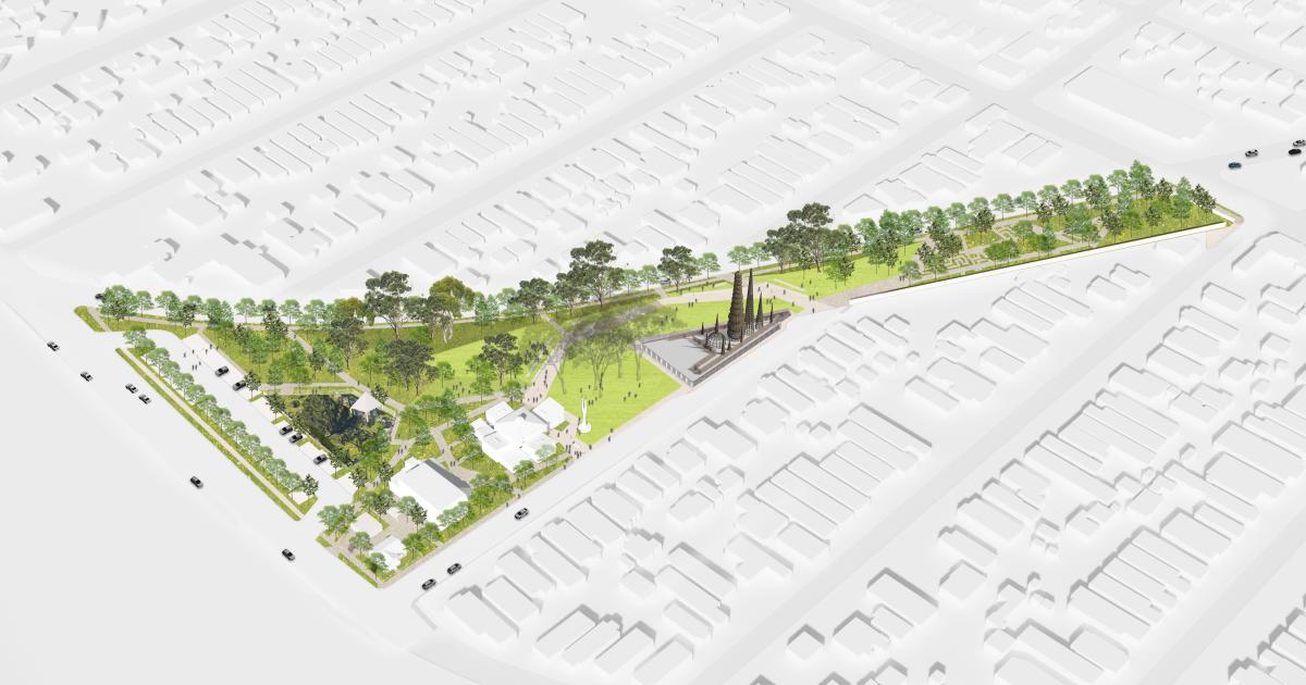 New Renderings Unveiled for $22 Million Watts Towers Art Center Expansion