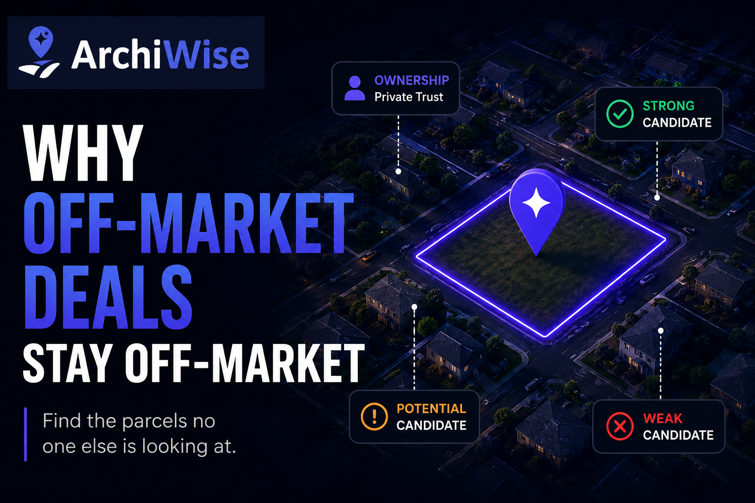 Why Off-Market Deals Stay Off-Market