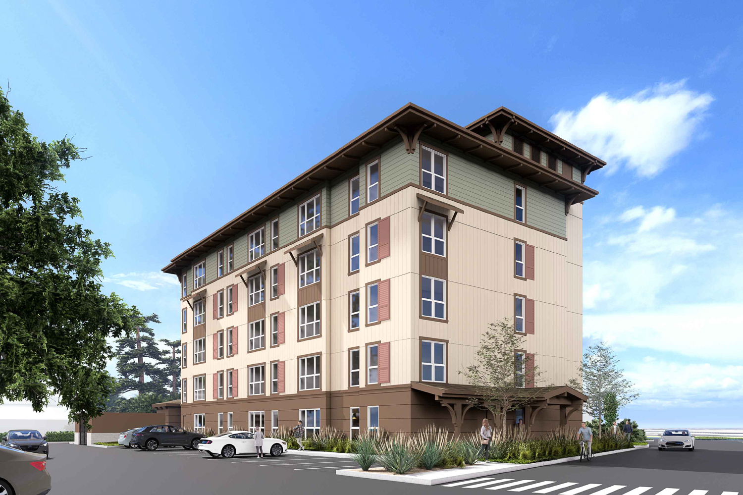 Prefabricated Construction Starts on 32-Unit Affordable Project in Mill Valley