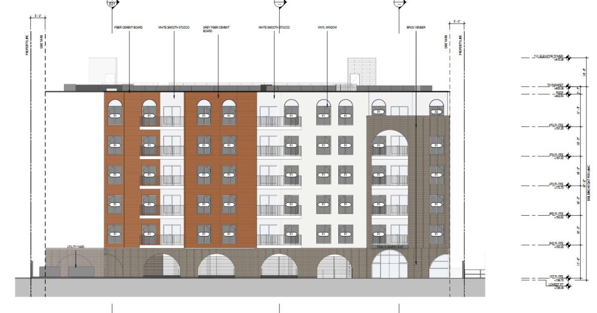 Six-Story, 75-Unit Apartment Complex Proposed on Baird Avenue in Reseda