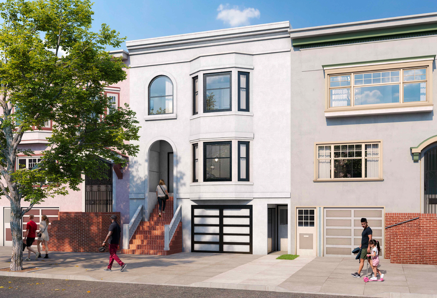 Permits Filed for Three-Story Residential Infill at 720 Masonic Avenue in San Francisco