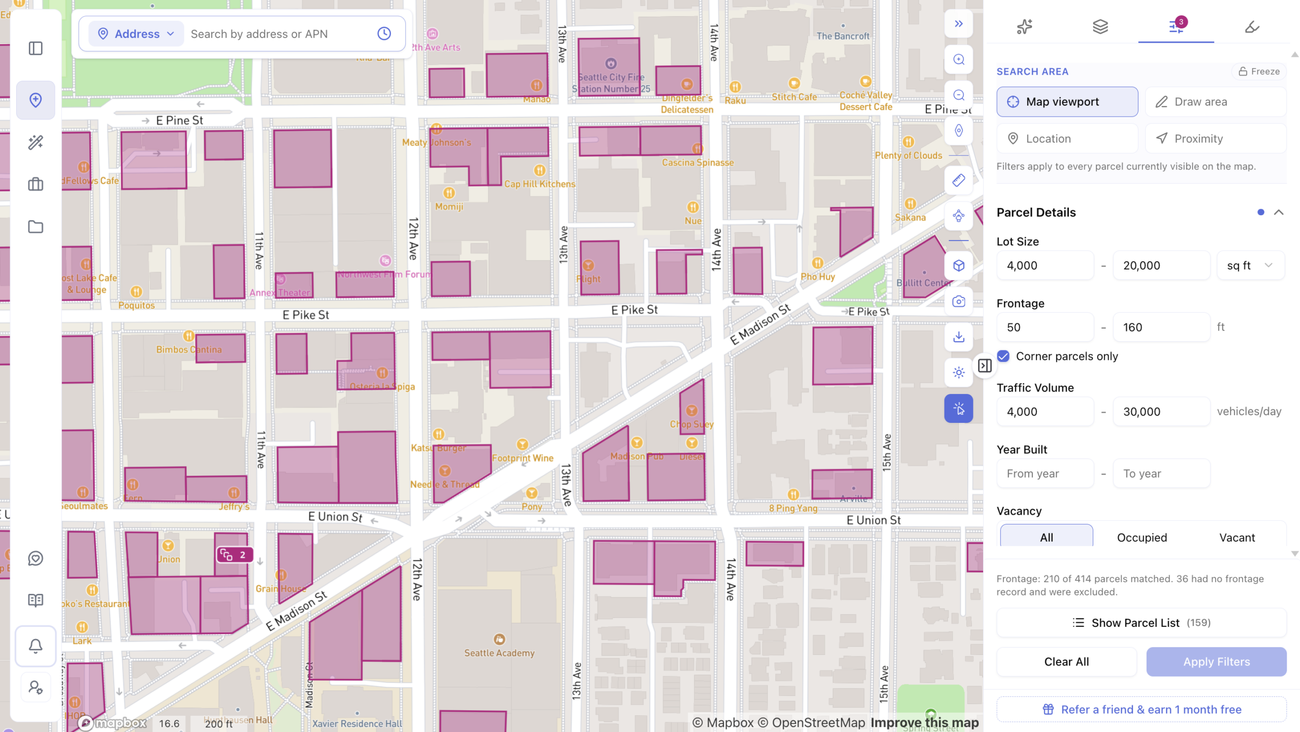 ArchiWise filtler appiled