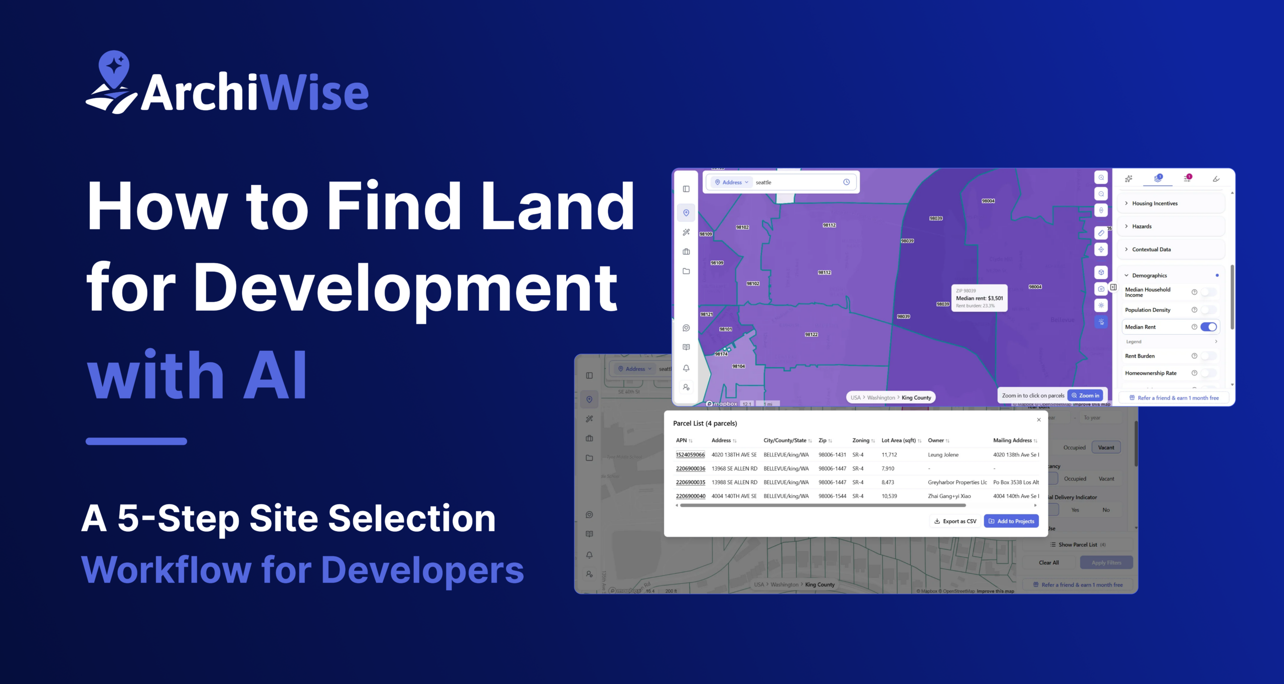 How to Find Land for Development with AI: A 5-Step Guide