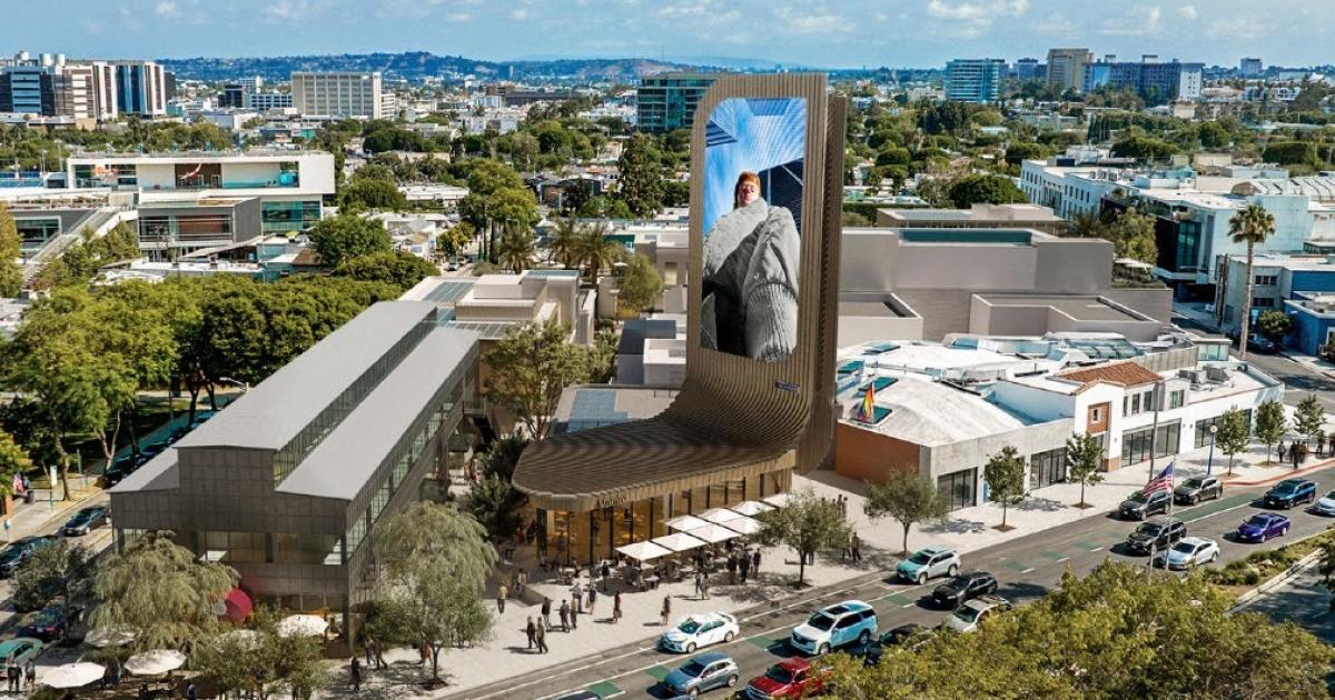 Faring Unveils Updated Designs for Robertson Row Commercial Project in West Hollywood
