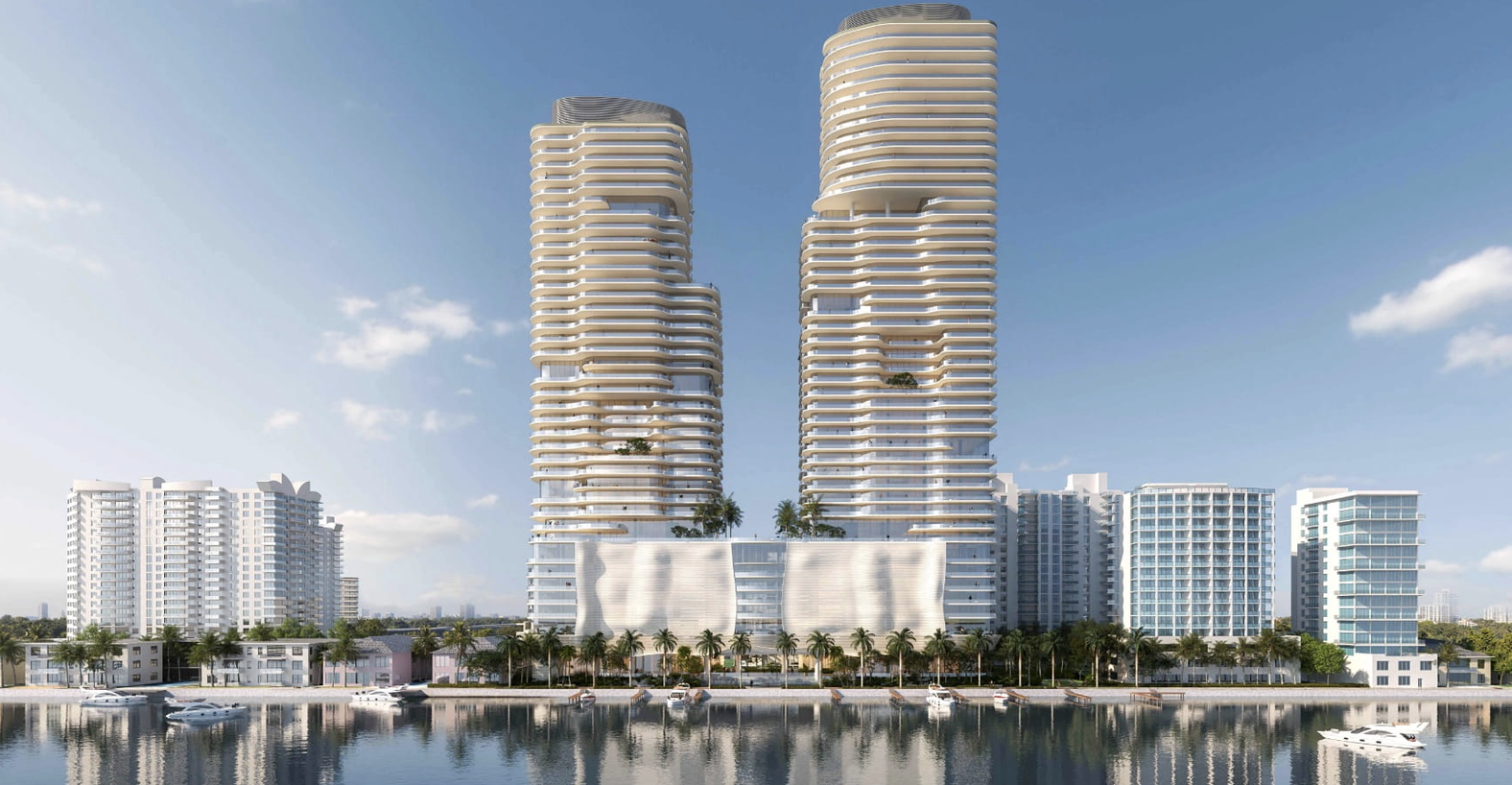 Developer Proposes Two-Tower Residential Project in North Bay Village, Florida
