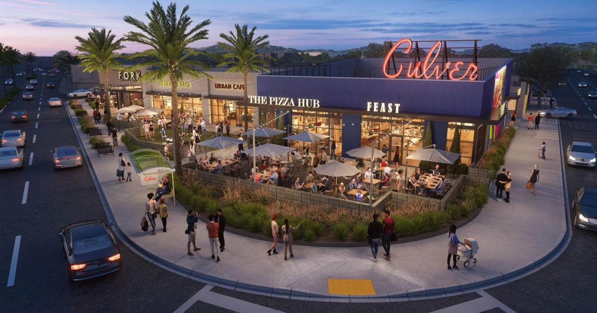 Construction Advances for Culver Commons Retail Project in Culver City