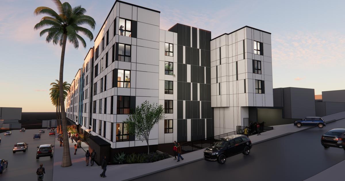 Updated Plans Submitted for 237-Unit Affordable Housing Development on Sunset Boulevard in Echo Park