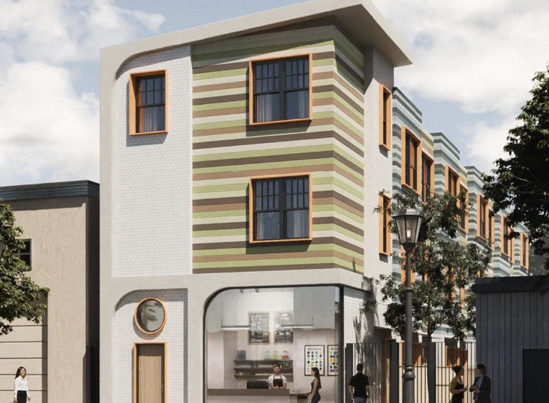 Oakland Project at 6518 San Pablo Avenue Receives Permits, New Rendering Released
