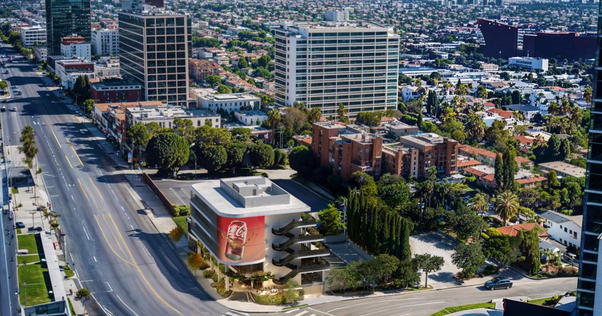New Renderings Unveiled for Faring's Five-Story Office Project on West Hollywood's Sunset Strip